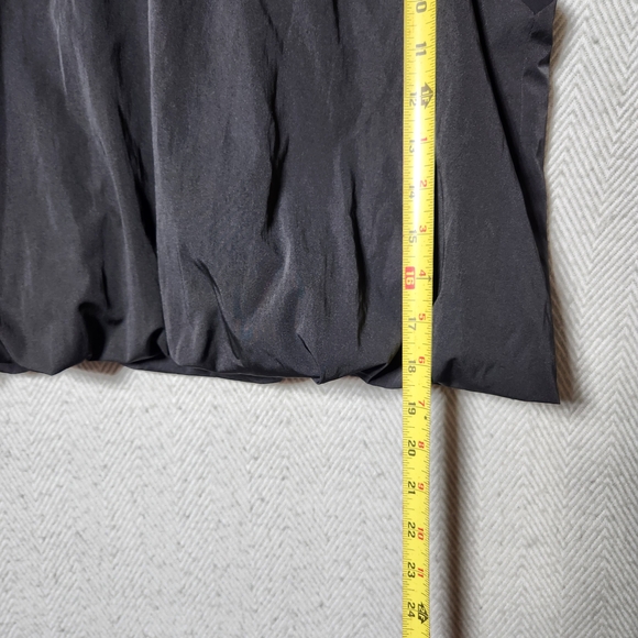 Zara Size Medium Black Sleeveless Balloon Women's Top New With Tags - Picture 6 of 9